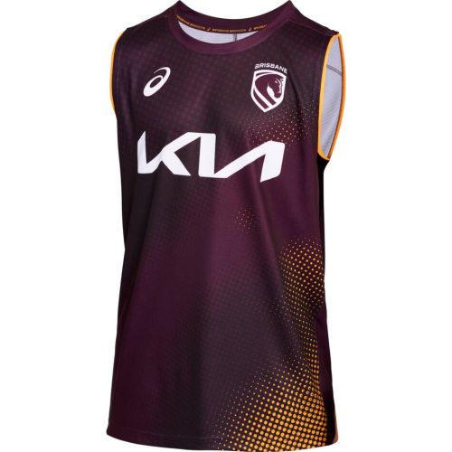 ASICS BRONCOS TRAINING SINGLET 2026 | MAROON
