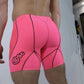 BSC MENS ATHLETE HALF QUAD SHORTS | PINK