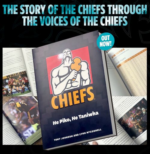 SUPER RUGBY CHIEFS HE PIKO, HE TANIWHA SPECIAL EDITION BOOK