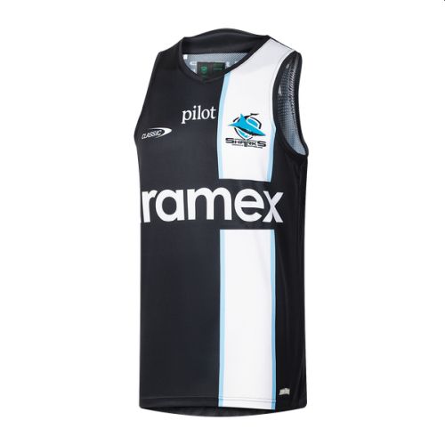 CLASSIC SHARKS PRO TRAINING SINGLET 2026 | BLACK