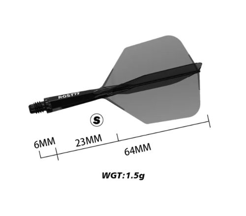 CUESOUL ROST 77 INTEGRATED BIG WING | CLEAR