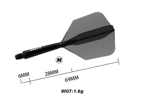 CUESOUL ROST 77 INTEGRATED BIG WING | CLEAR
