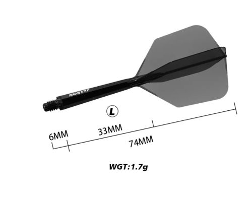 CUESOUL ROST 77 INTEGRATED BIG WING | CLEAR