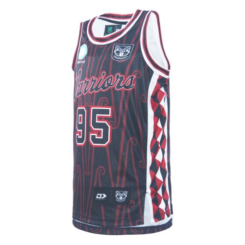 DYNASTY WARRIORS INDIGENOUS TE ARAHI BASKETBALL SINGLET