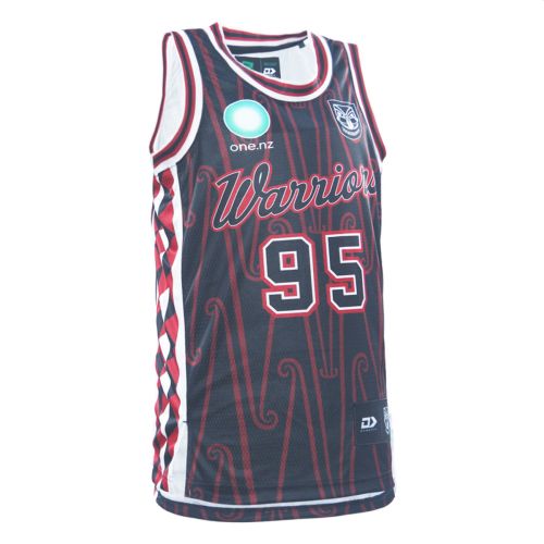 DYNASTY WARRIORS INDIGENOUS TE ARAHI BASKETBALL SINGLET