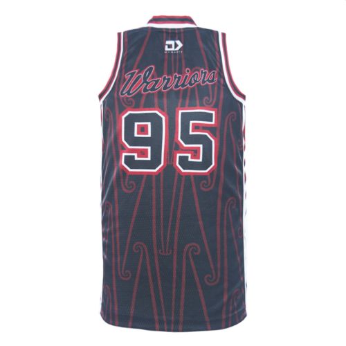 DYNASTY WARRIORS INDIGENOUS TE ARAHI BASKETBALL SINGLET