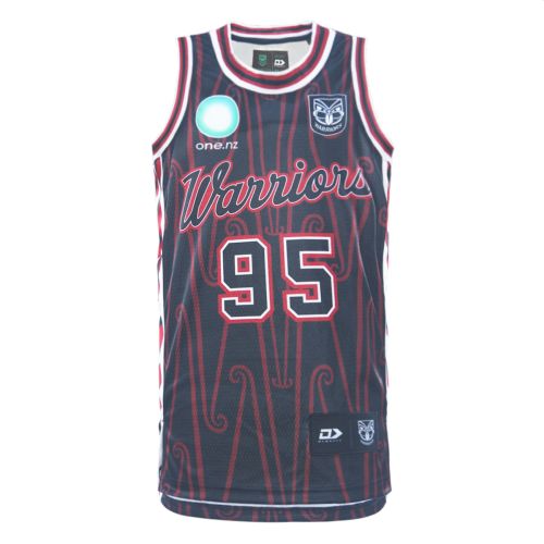 DYNASTY WARRIORS INDIGENOUS TE ARAHI BASKETBALL SINGLET