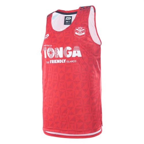 DYNASTY TONGA RL TRAINING SINGLET 2026 | RED