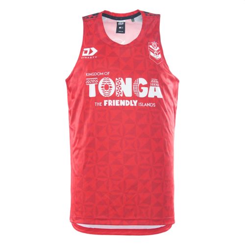 DYNASTY TONGA RL TRAINING SINGLET 2026 | RED