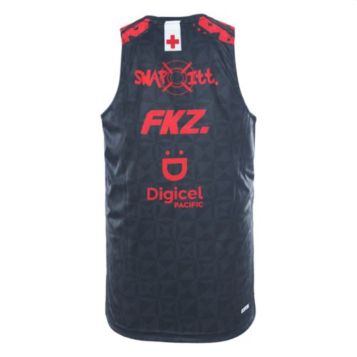 DYNASTY TONGA RL TRAINING SINGLET 2026 | BLACK