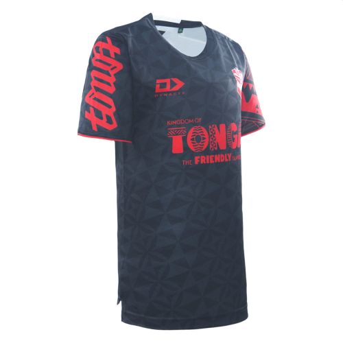 DYNASTY TONGA RL TRAINING TEE 2026 | BLACK