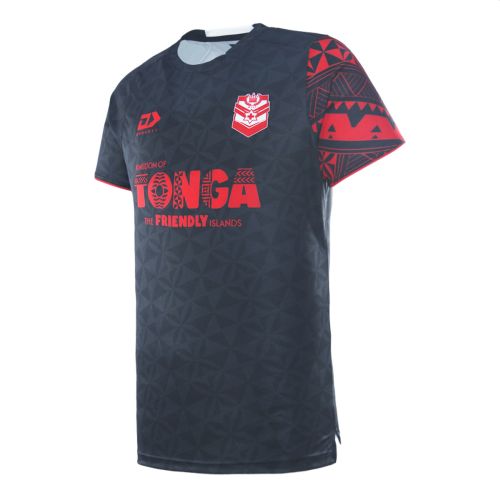 DYNASTY TONGA RL TRAINING TEE 2026 | BLACK
