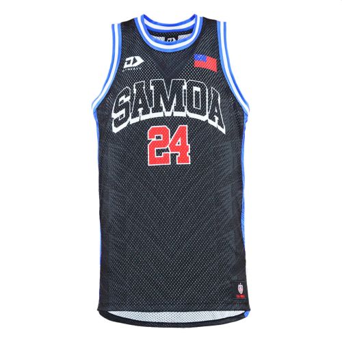 DYNASTY TOA SAMOA RL BASKETBALL SINGLET 2024