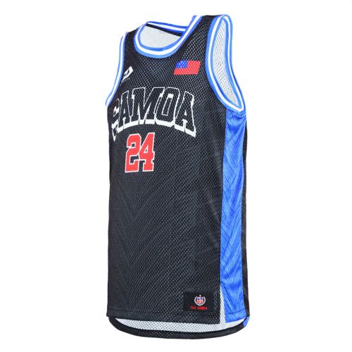 DYNASTY TOA SAMOA RL BASKETBALL SINGLET 2024