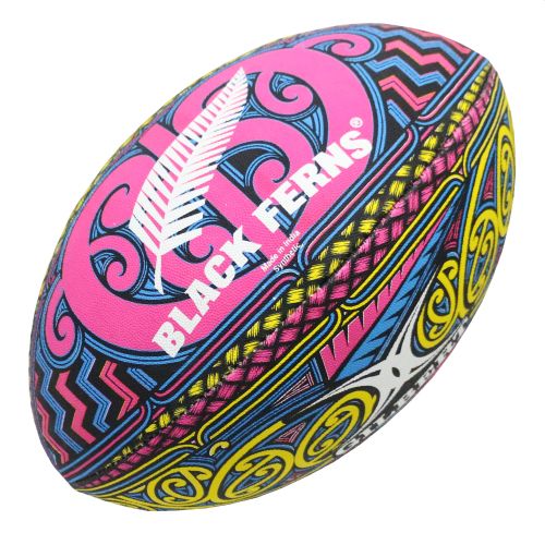 GILBERT BLACK FERNS MAORI SUPPORTER BALL 2025