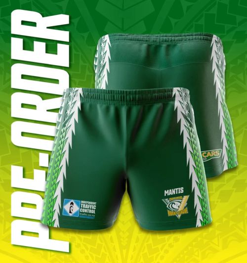 MANTIS COOK ISLANDS RL PLAYERS SHORT 2025