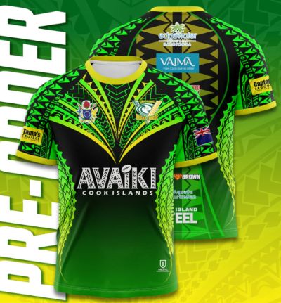 MANTIS COOK ISLANDS RL TRAINING TEE 2025