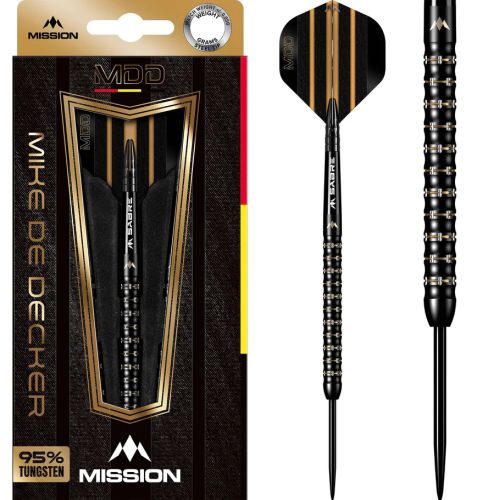 MISSION MIKE DE DECKER 95% TUNGSTEN | BLK & GOLD