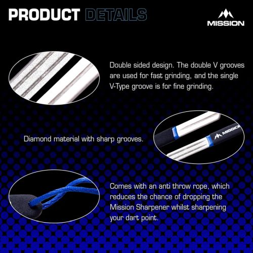 MISSION DIAMOND POINT SHARPENER