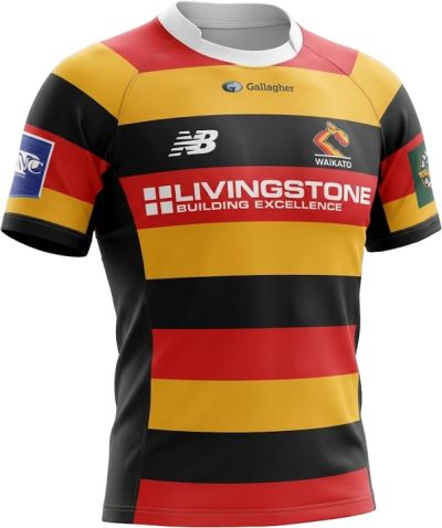 NEW BALANCE MENS WAIKATO RUGBY JERSEY