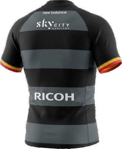 NEW BALANCE MENS WAIKATO RUGBY TRAINING JERSEY