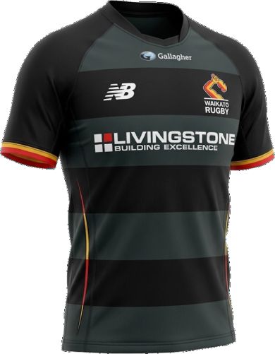 NEW BALANCE MENS WAIKATO RUGBY TRAINING JERSEY
