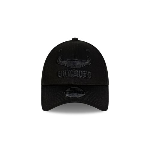 NEW ERA 9FORTY NRL TEAM BLACK ON BLACK CAP 2025