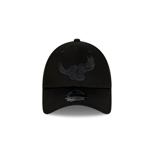 NEW ERA 9FORTY NRL TEAM BLACK ON BLACK CAP 2025