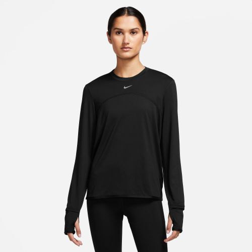 NIKE WOMENS DRI-FIT SWIFT ELEMENT UV CREW TOP