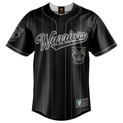 NRL KIDS BLACKOUT BASEBALL SHIRT 2025