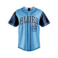 STATE OF ORIGIN NSW BLUES SLUGGER BASEBALL SHIRT