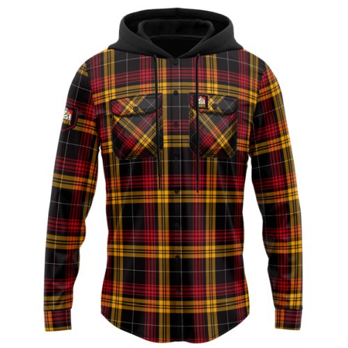 NZ CHIEFS HOODED FLANNEL SHIRT