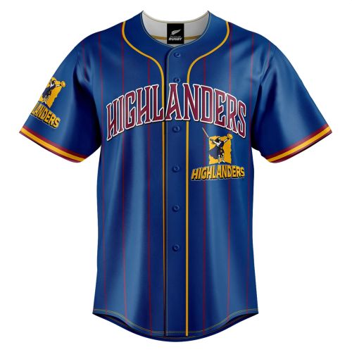 NZ HIGHLANDERS SLUGGER BASEBALL SHIRT
