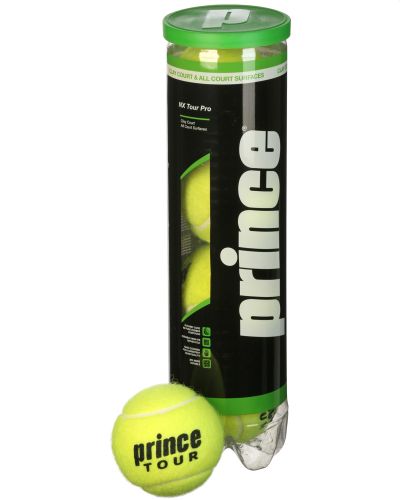 PRINCE NX TOUR PRO FELT TENNIS BALLS | 4 PACK