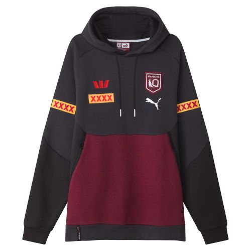 PUMA QLD MAROONS WOMENS TEAM HOODIE 2025