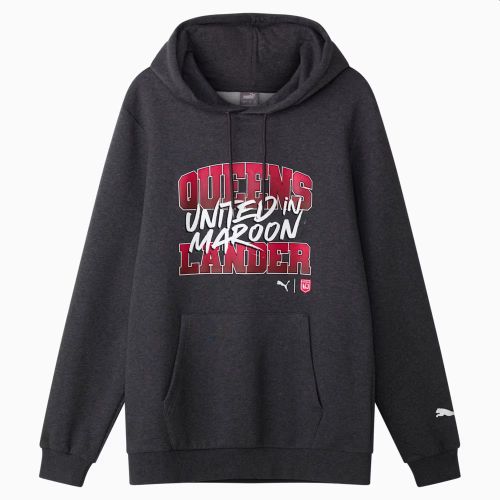 PUMA QLD MAROONS UNISEX GRAPHIC HOODIE 2025