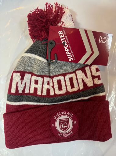 STATE OF ORIGIN MAROONS BEANIE 2025