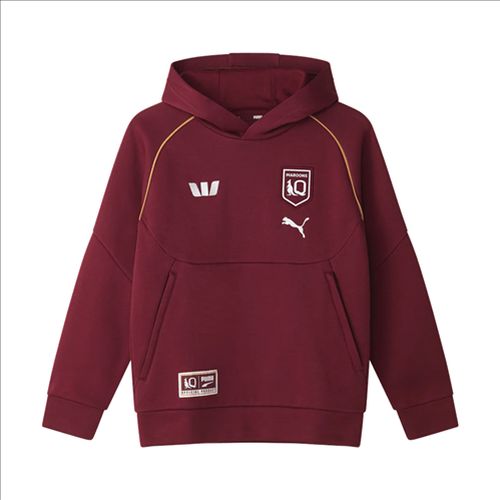 PUMA QLD MAROONS KIDS HOODIE 2026