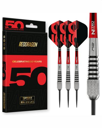 RED DRAGON TORPEDO 2 80% TUNGSTEN | 50 YEAR LTD EDITION