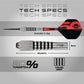 RED DRAGON TORPEDO 2 80% TUNGSTEN | 50 YEAR LTD EDITION