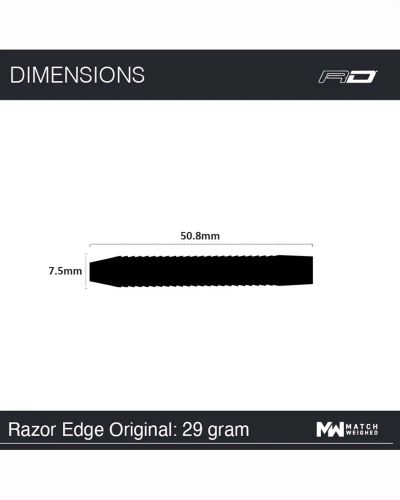 RED DRAGON RAZOR EDGE ORIGINAL | 85% TUNGSTEN