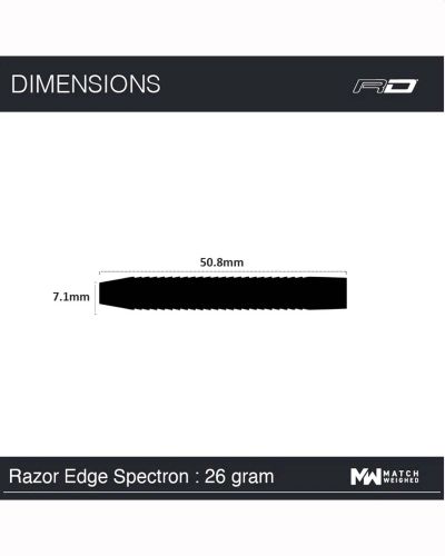 RED DRAGON RAZOR EDGE SPECTRON 85% TUNGSTEN