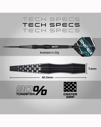 RED DRAGON CONNOR SCUTT 90% TUNGSTEN