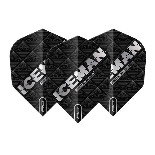 RED DRAGON GERWYN PRICE NO6 FLIGHTS | BLACK