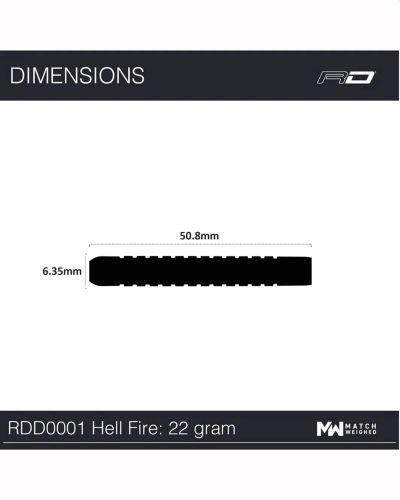RED DRAGON HELL FIRE A | 80% TUNGSTEN
