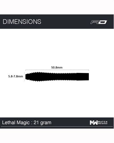 RED DRAGON LETHAL MAGIC 1 | 85% TUNGSTEN