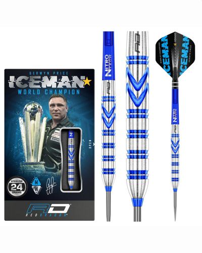 RED DRAGON GERWYN PRICE BLUE ORIGINALS 90% TUNGSTEN