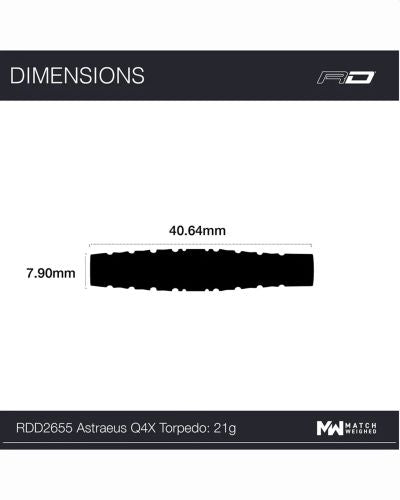 RED DRAGON ASTRAEUS Q4X 90% TUNGSTEN | TORPEDO