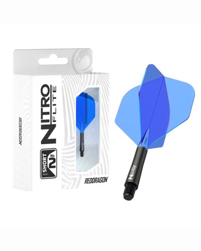 RED DRAGON NITRO FLITE | BLACK SHAFT | BLUE FLIGHT