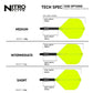 RED DRAGON NITRO FLITE | BLACK SHAFT | YELLOW FLIGHT